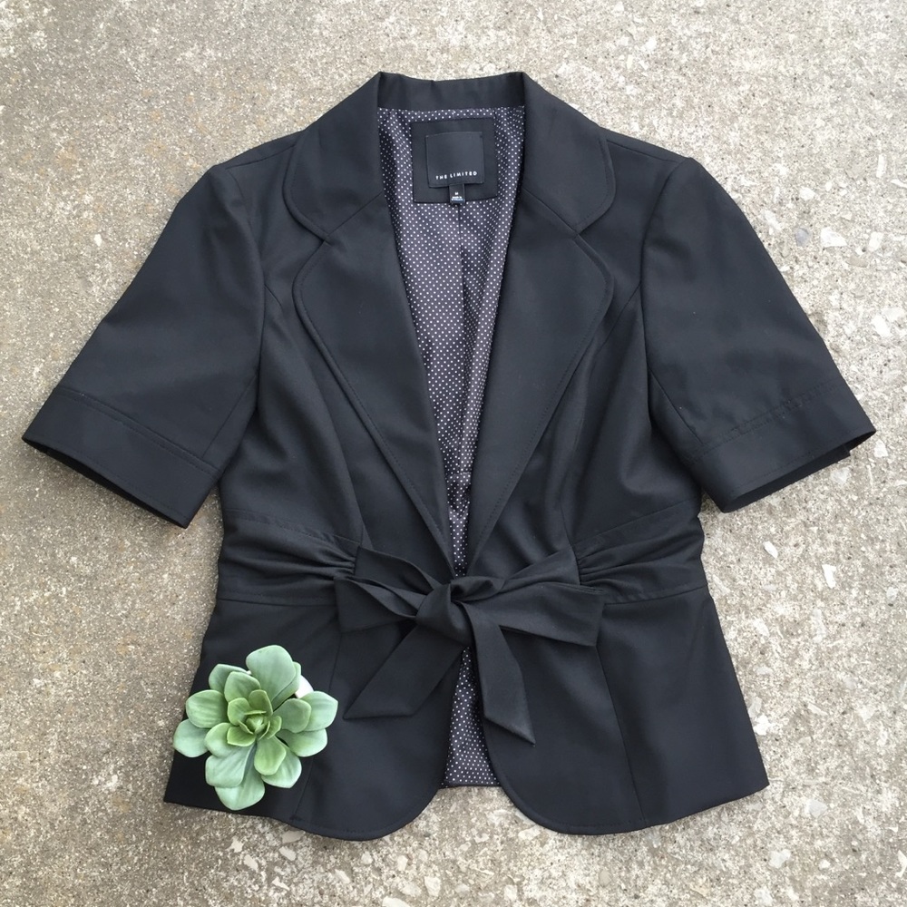 The Limited | Dressy Blazer With Tie front!